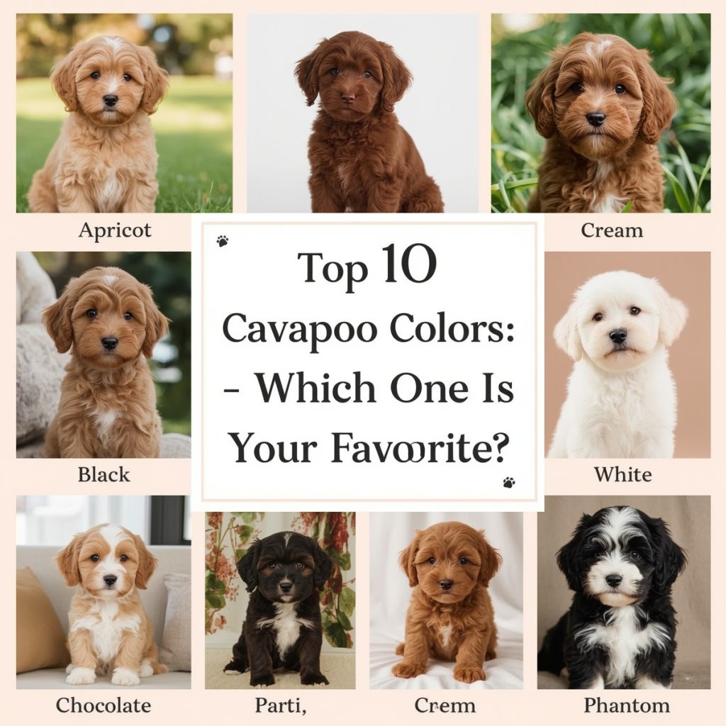 Most Popular Cavapoo Colors Most Popular Cavapoo Colors