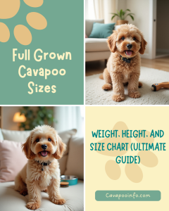 Full Grown Cavapoo Sizes: Weight, Height & Size Chart