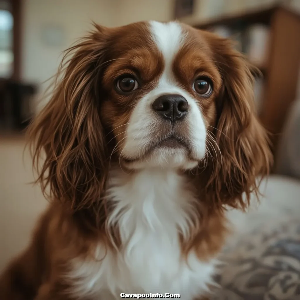 Lucid Realism A Cavalier King Charles Spaniel with a glossy me 0 result Wavy Coats