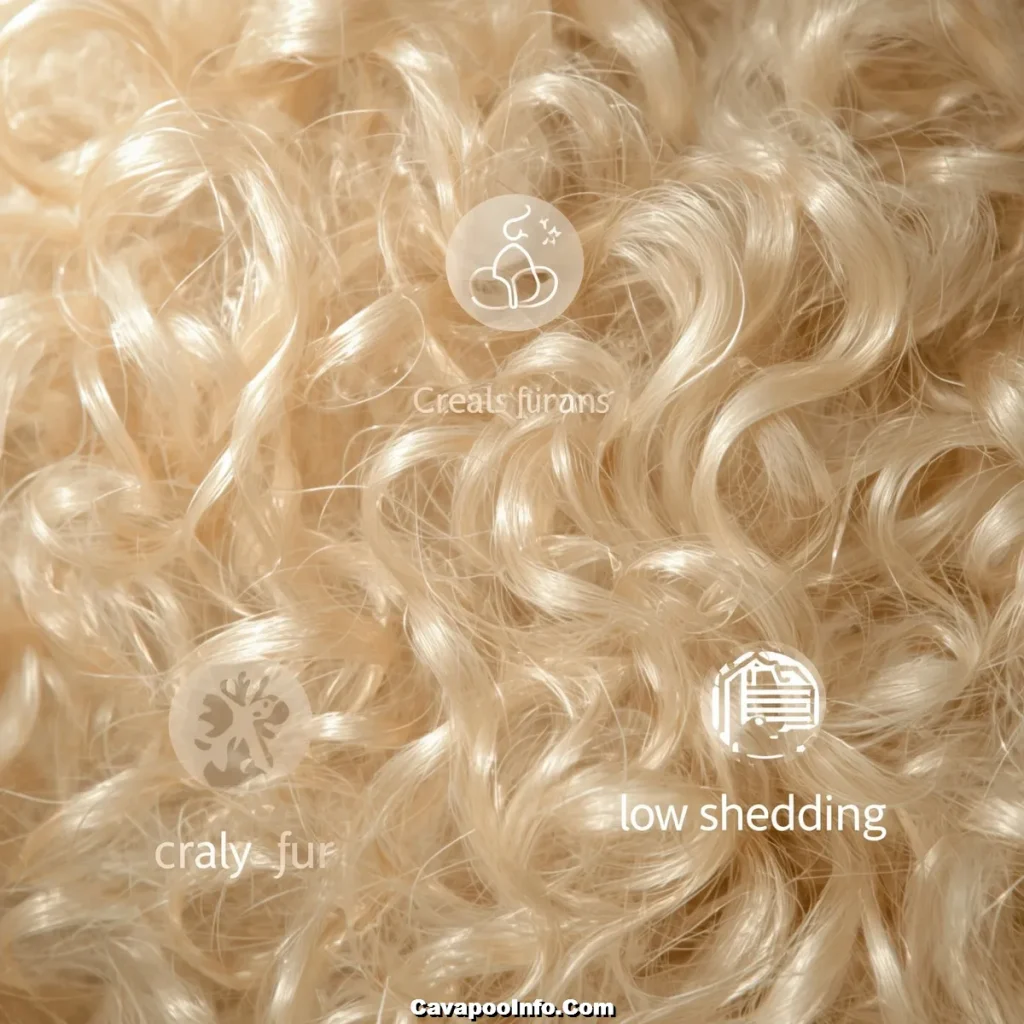 Lucid Realism A highly detailed closeup rendering of a curly P 0 result Cavalier King Charles Spaniel's Coat