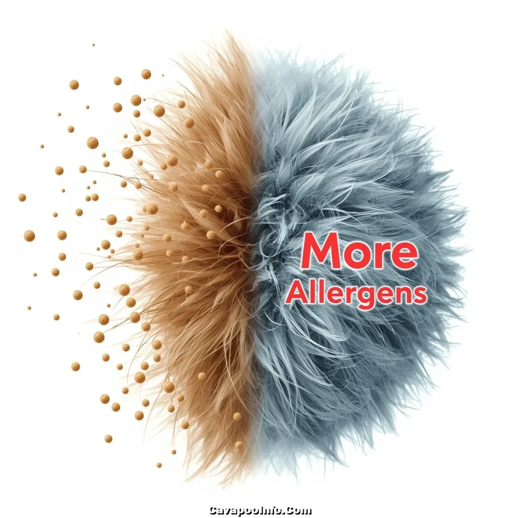 Lucid Realism A highly magnified microscopicstyle split view i 0 result Impact of Hypoallergenic Poodle Coat