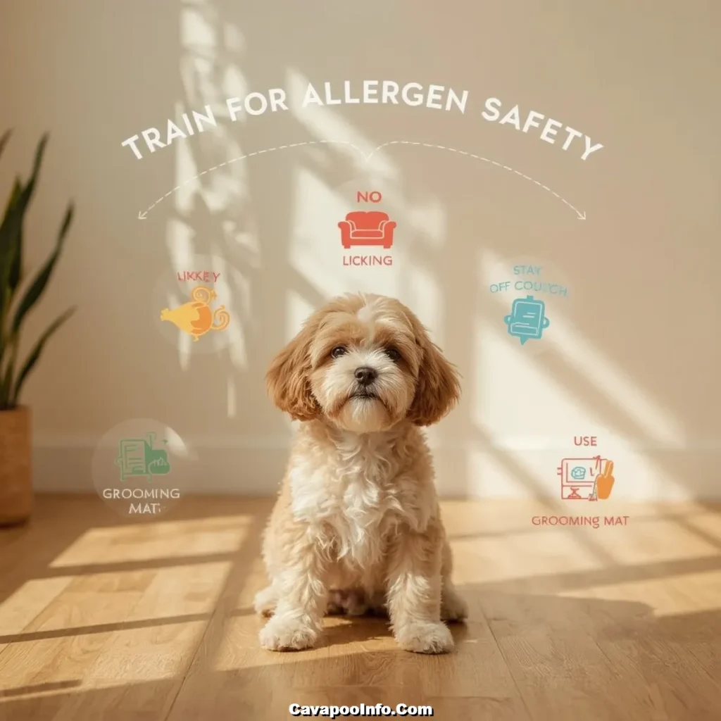 Lucid Realism A warmtoned natural lightfilled interior scene f 0 result Training Tips to Minimize Allergic Reactions